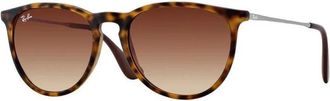 Ray-Ban Authentieke Erika Zonnebril- Premium Kwaliteit - Dames - Zonnebrillen - Bruin - 54 MM - Accessoires
