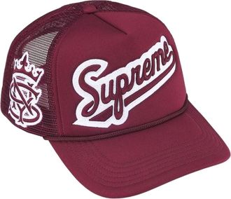 SUPREME SS26 University Mesh Back 5-Panel Cardinal SUP-SS26-1005-CRDNL