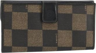 Fendi Pre-owned Wallets, female, Multicolor, Size: ONE SIZE Pre-owned Canvas Wallet