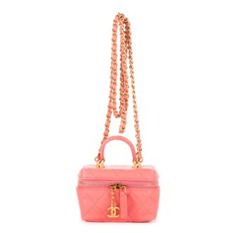 Chanel Vanity Chain Shoulder Small Schoudertas
