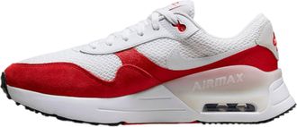 Nike Nike Air Max Systm Mens Shoes, White/White-Univ Red-Photon Dust-Black, 12.5 UK