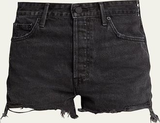 GRLFRND Helena High-Rise Cutoff Shorts