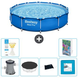 Bestway Piscina Bestway Steel Pro Redonda - 366x76 Cm - 7-piezas S273