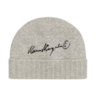 Maison Margiela Berretto in lana lavorata a maglia - - Accessories - unisex - Grigio - S