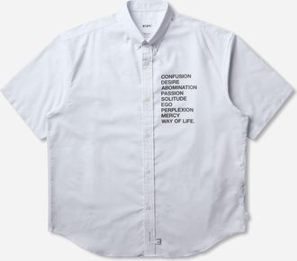 Wtaps Men s BD Shortsleeve Shirt White