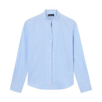 Brooks Brothers Dames, Blouses & Shirts, Blauw, Maat: XS Katoen