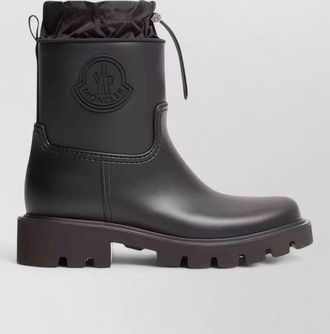 Moncler pvc rain ankle boots
