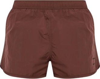 Samsøe & Samsøe Costume da bagno con vita elasticizzata - Marrone