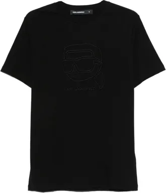 Karl Lagerfeld Uomo, Top, Nero, S, new