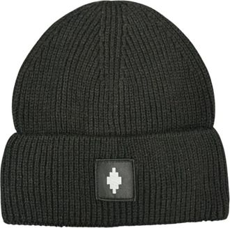 Marcelo Burlon Caps - unisex - Hoeden - Zwart - ONE Size - Accessoires