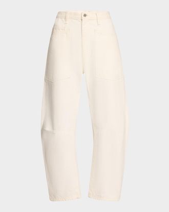 Nili Lotan Shon Barrel Jeans
