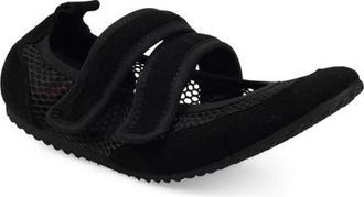 National Comfort Mary Jane Flat in Black Suede at Nordstrom, Size 10