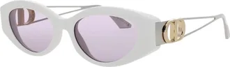 Dior 30MONTAIGNE B6I Violet Cat Eye Ladies Sunglasses CD40186I 25Y 51