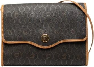 Dior Pre-owned Cross Body Bags, female, Brown, Size: ONE SIZE Pre-owned Vintage Crossbody Bag