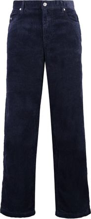 Isabel Marant Jorje Corduroy Broek - Heren - Straight fit broeken - Blauw - W30 - Katoen - Broeken