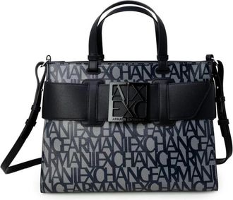 A|X Armani Exchange AX Logo Tas met Handvat - Dames - Handtassen - Veelkleurig - ONE Size - Polyester - Tassen