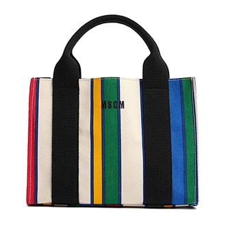 Msgm Tote Bags, female, Multicolor, Size: ONE SIZE Borsa