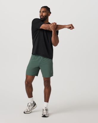 Vuori Clothing Kore Shorts Unlined 7 | Agate Green Tonal | XS, Size Extra Small