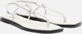 Toteme Leather thong sandals