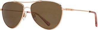 American Optical Margot 58mm Round Nylon Non Polarized in Rose Gold - Bnn-P at Nordstrom