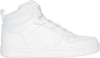 Skechers Kinder Smith Street Hoge Sneakers (Wit)
