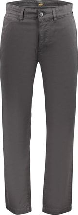 HUGO BOSS Chino-Regular-1 - Heren - Chinos - Zwart - W34 L32 - Katoen - Broeken