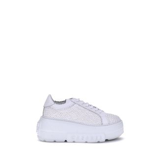 Casadei White Other Fibres Womens Sneakers