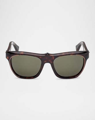 Christian Louboutin Men & apos;s LB0006M Acetate Square Sunglasses