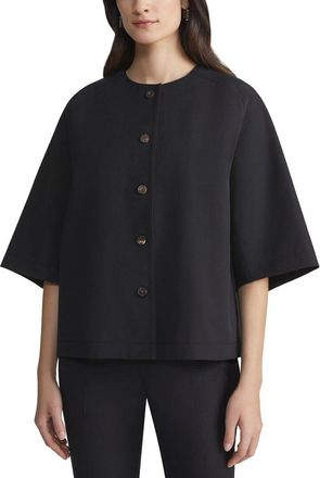 Lafayette 148 New York Three-Quarter Sleeve Top