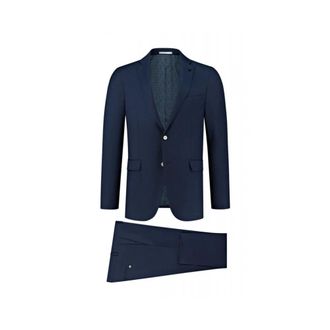 Michael Kors Heren, Pakken, Blauw, Maat: 2XL Wol