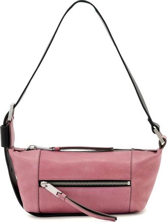 AllSaints Mini Vega Leather Shoulder Bag in Raspberry Pink at Nordstrom