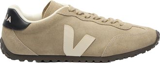 Veja Aerodynamic Taupe Suede Sneakers With Organic Leather Inserts