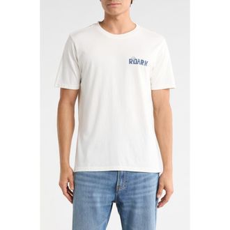 Roark Cloud 9 Cotton Graphic T-Shirt in Off White at Nordstrom, Size Xx-Large