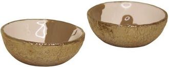 Lunares Dansbury Dipping Bowls - Set of 2 in Gold at Nordstrom