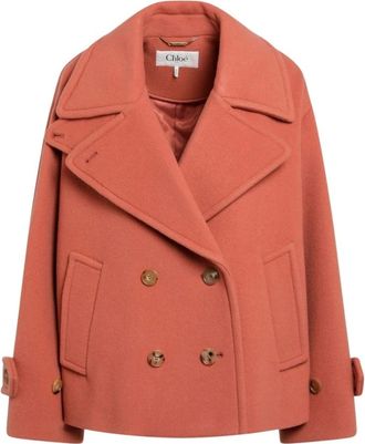 Chlo&eacute; Mujer, Abrigos, Rosa, Talla: S