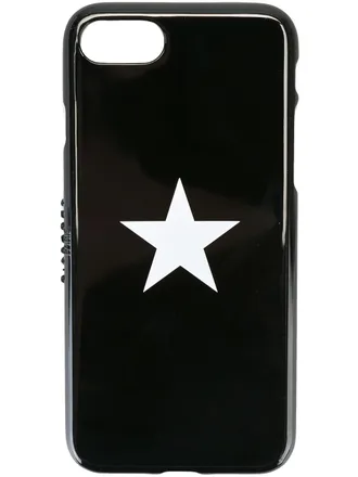Givenchy sterren print iPhone 7 hoesje - Zwart