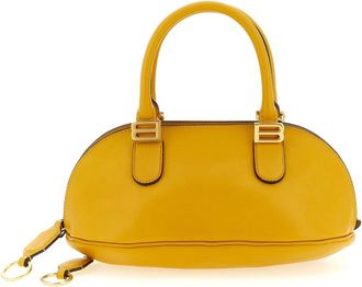Balenciaga Tassen, Dames, Geel, ONE Size, Leer, Handbags