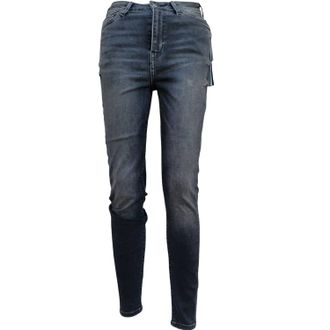 True Religion Womens Ultra High Rise Skinny Jeans In Gray