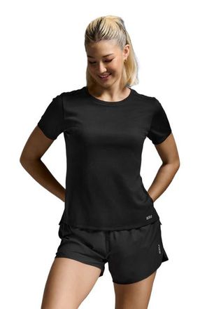 2XU Womens Aero Tee in Black/silver Reflective at Nordstrom, Size X-Large
