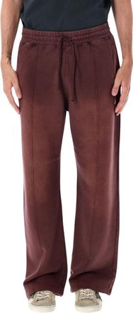Golden Goose Red Relaxed Drawstring Joggers
