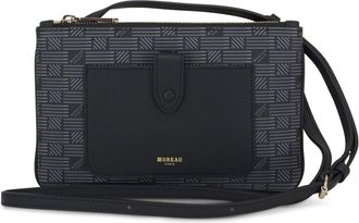 Moreau monogram leather crossbody bag - women - Calf Leather - One Size - Black