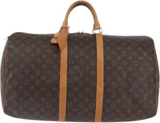 Louis Vuitton Pre-owned Weekend Bags, unisex, Brown, Size: ONE SIZE Pre-owned Keepall bag