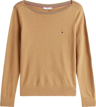 Tommy Hilfiger trui met boothals