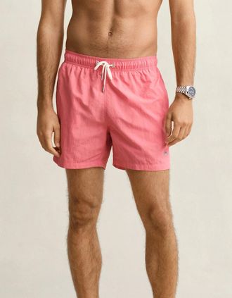 GANT Mens GANT Mens Swim Shorts - 622 Rose Pink - Size: 35/34/32