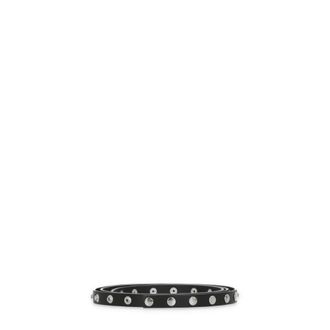 The Attico Calf Leather Belt - Dames - Riemen - Zwart - S - Leer - Accessoires