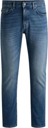 HUGO BOSS Jeans - Heren - Slim Fit Jeans - Blauw - W38 - Denim - Jeans
