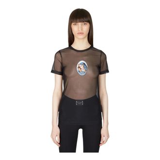 Dolce & Gabbana Dames, Tops, Zwart, Maat: M