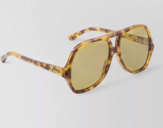 Chlo&eacute; salom&eacute; aviator sunglasses tinted lenses