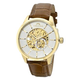 Porsamo Bleu Cassius Automatic White Dial Mens Watch 802FCAL