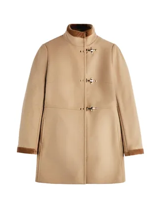 Fay Virginia 3 Ganci Coat With Tailored Back